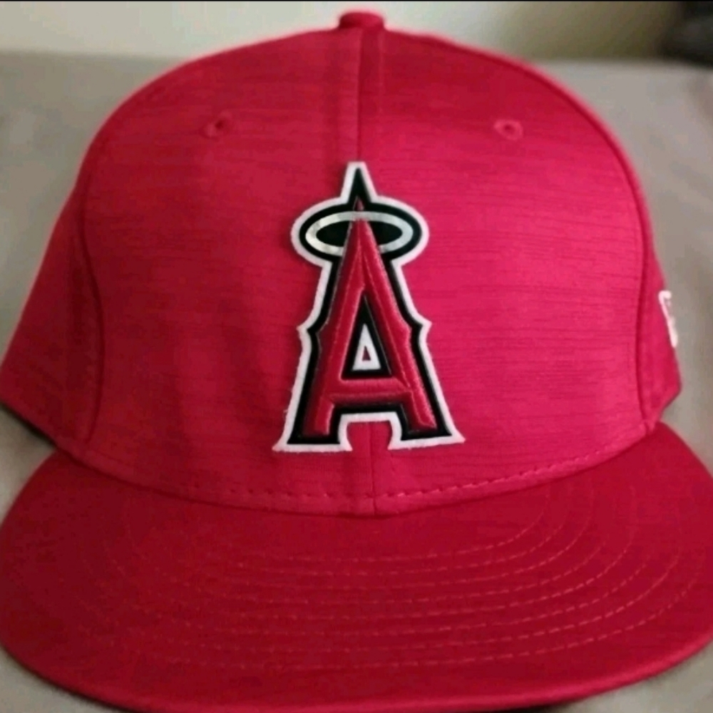 New Era Black and Red Cap 7 1/4